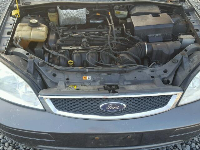 1FAHP36N75W268248 - 2005 FORD FOCUS ZXW GRAY photo 7