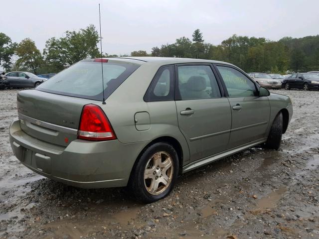 1G1ZU64854F131922 - 2004 CHEVROLET MALIBU MAX 绿色 照片 4