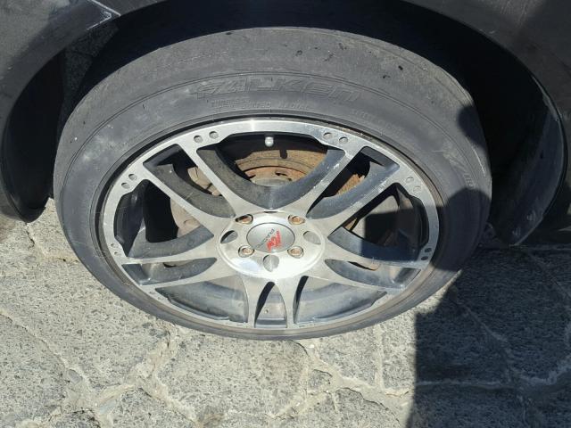 KL1TD66616B683721 - 2006 CHEVROLET AVEO BASE Czarny zdjęcie 9