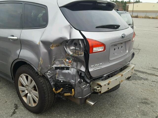 4S4WX91D984413062 - 2008 SUBARU TRIBECA GRAY photo 9