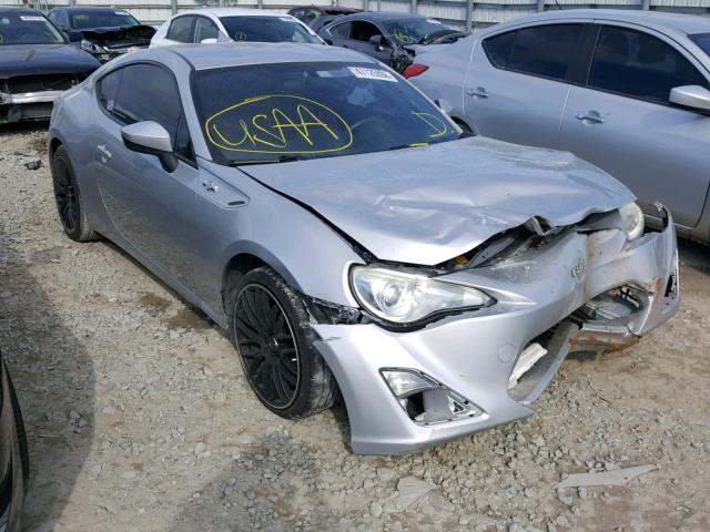 JF1ZNAA19D1703348 - 2013 TOYOTA SCION FR-S SILVER photo 1