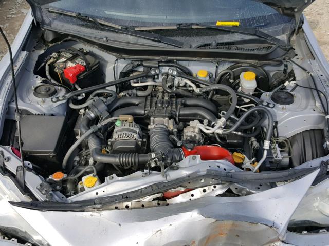 JF1ZNAA19D1703348 - 2013 TOYOTA SCION FR-S SILVER photo 7