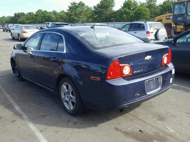 1G1ZC5EB2AF272983 - 2010 CHEVROLET MALIBU 1LT ლურჯი ფოტო 3