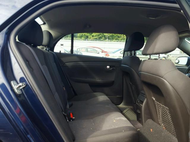 1G1ZC5EB2AF272983 - 2010 CHEVROLET MALIBU 1LT ლურჯი ფოტო 6