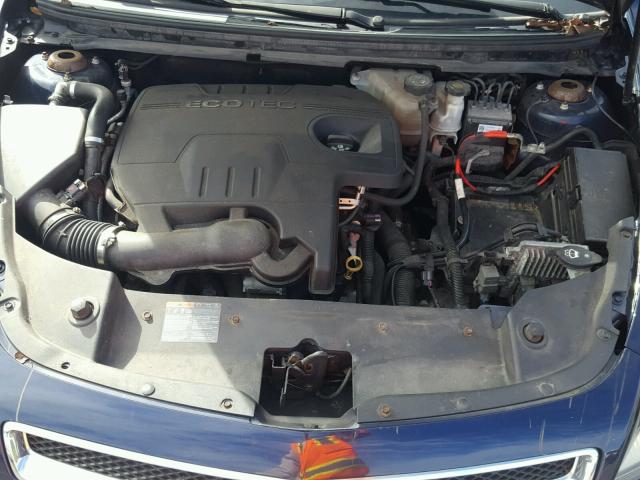 1G1ZC5EB2AF272983 - 2010 CHEVROLET MALIBU 1LT ლურჯი ფოტო 7