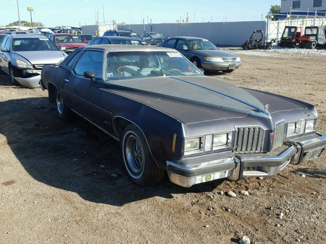 2K57K7P350093 - 1977 PONTIAC GRAND PRIX BLUE photo 1
