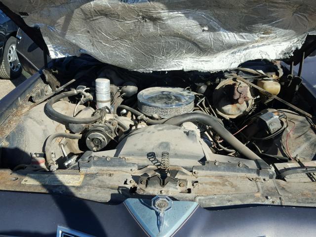 2K57K7P350093 - 1977 PONTIAC GRAND PRIX BLUE photo 7