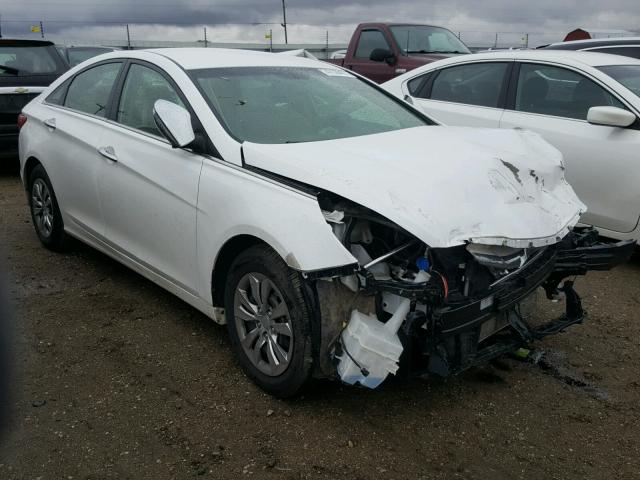 5NPEB4AC3CH472152 - 2012 HYUNDAI SONATA GLS WHITE photo 1