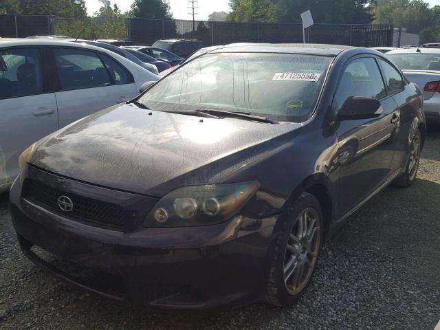 JTKDE167880256775 - 2008 TOYOTA SCION TC 勃艮第红 照片 2