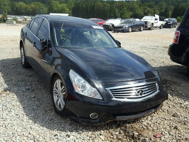 JN1CV6AP1DM721684 - 2013 INFINITI G37 BASE BLACK photo 1