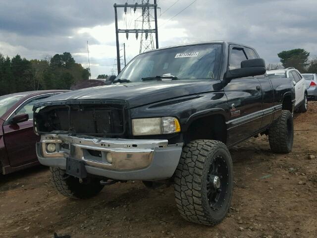 1B7KF2361XJ626468 - 1999 DODGE RAM 2500 BLACK photo 2