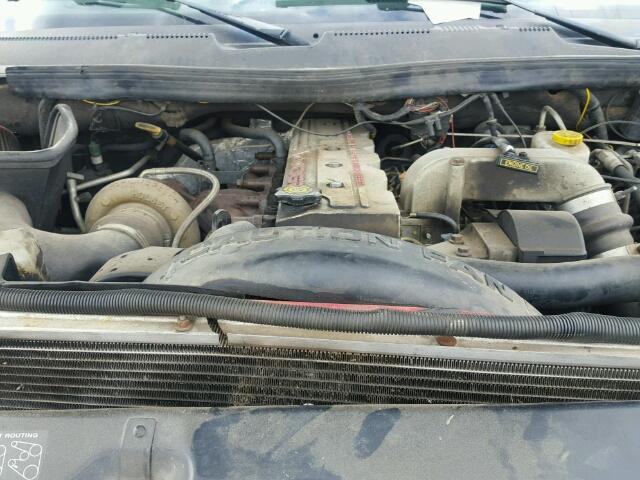 1B7KF2361XJ626468 - 1999 DODGE RAM 2500 BLACK photo 7