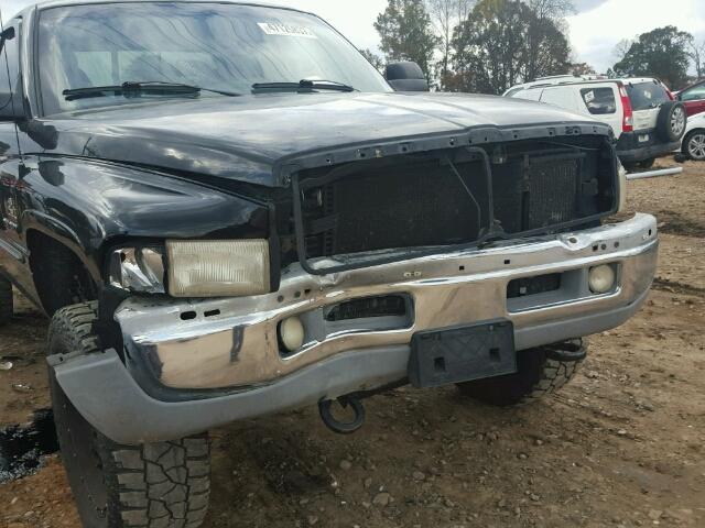 1B7KF2361XJ626468 - 1999 DODGE RAM 2500 BLACK photo 9