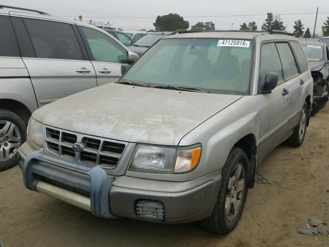 JF1SF6556XH728809 - 1999 SUBARU FORESTER S SILVER photo 2