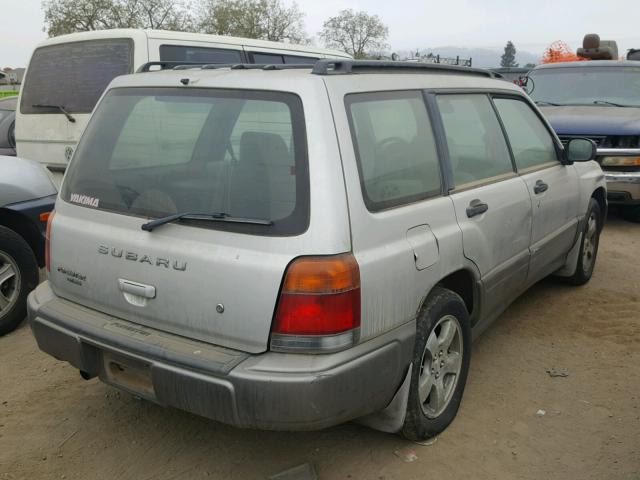 JF1SF6556XH728809 - 1999 SUBARU FORESTER S SILVER photo 4