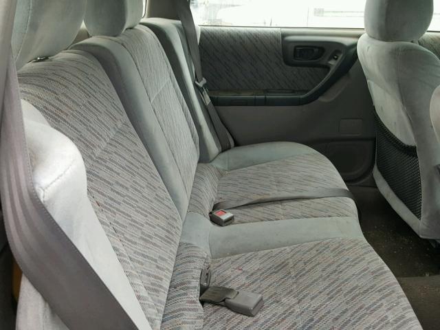 JF1SF6556XH728809 - 1999 SUBARU FORESTER S SILVER photo 6