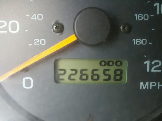 JF1SF6556XH728809 - 1999 SUBARU FORESTER S SILVER photo 8