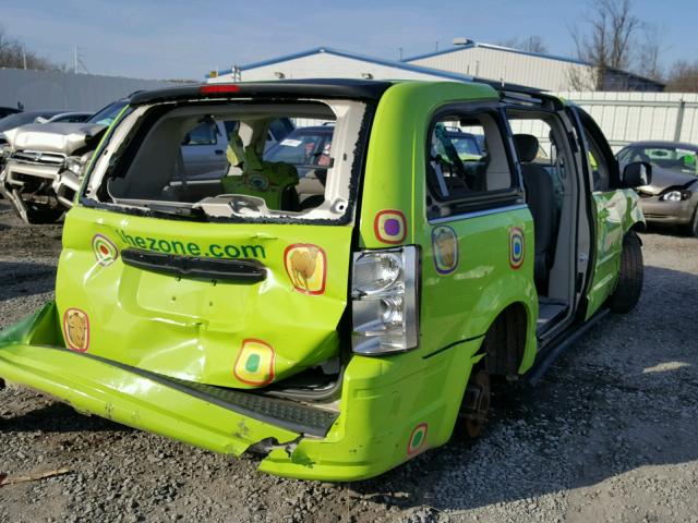 2A8HR44E59R516288 - 2009 CHRYSLER TOWN & COU GREEN photo 4