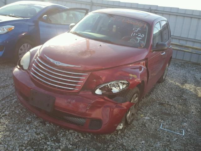 3A4FY58B17T524609 - 2007 CHRYSLER PT CRUISER RED photo 2