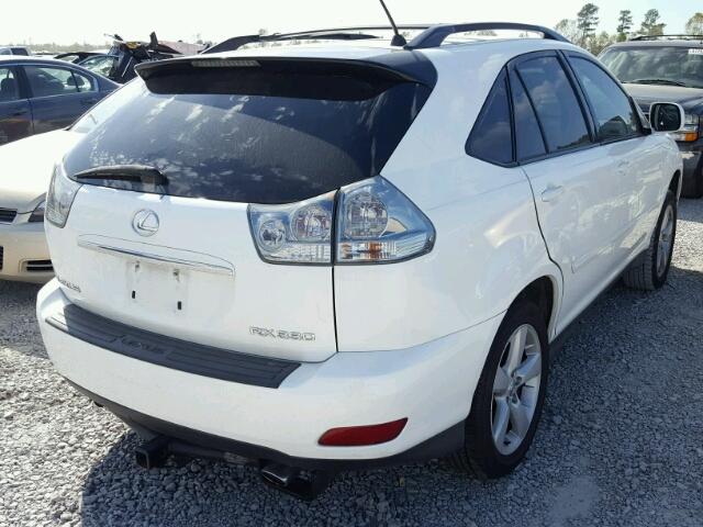 2T2GA31UX5C021025 - 2005 LEXUS RX 330 WHITE photo 4