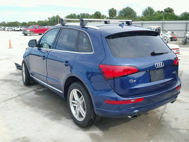 WA1LFAFP4DA045796 - 2013 AUDI Q5 PREMIUM BLUE photo 3