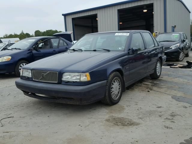 YV1LS5527R2171046 - 1994 VOLVO 850 BLUE photo 2