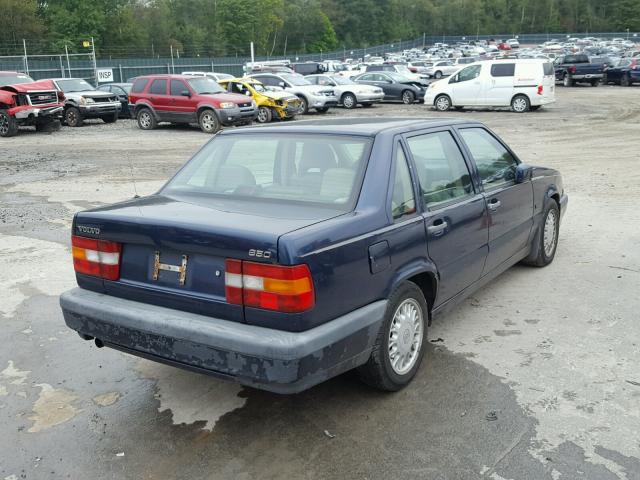 YV1LS5527R2171046 - 1994 VOLVO 850 BLUE photo 4