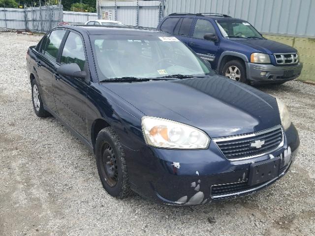 1G1ZS51F76F195904 - 2006 CHEVROLET MALIBU LS ლურჯი ფოტო 1