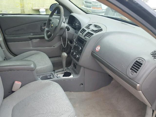 1G1ZS51F76F195904 - 2006 CHEVROLET MALIBU LS ლურჯი ფოტო 5