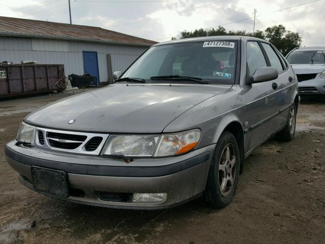 YS3DD55H612004697 - 2001 SAAB 9-3 GRAY photo 2