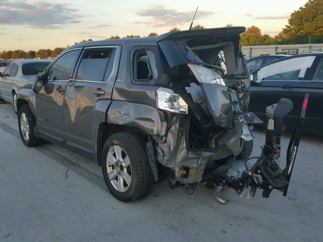 2GKALMEK4C6330351 - 2012 GMC TERRAIN SL BROWN photo 3