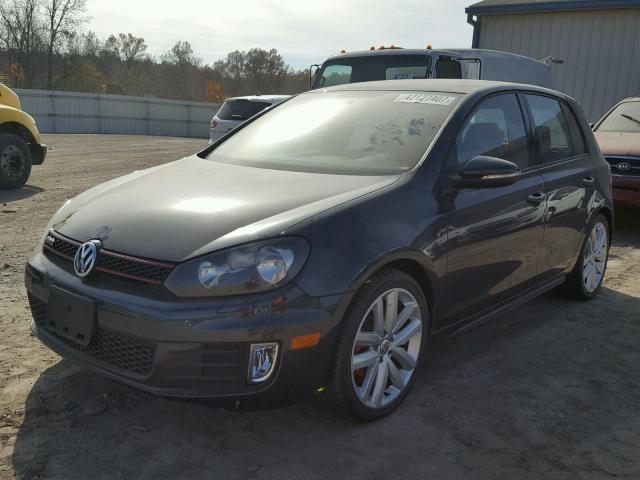 WVWGV7AJ0CW291276 - 2012 VOLKSWAGEN GTI CHARCOAL photo 2