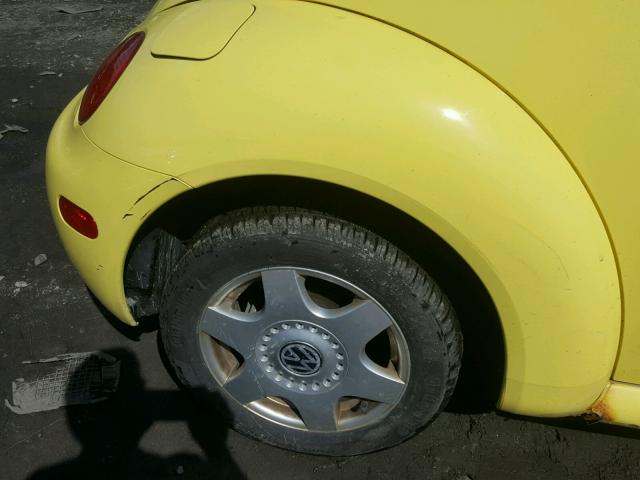 3VWBB61C4WM013920 - 1998 VOLKSWAGEN NEW BEETLE Sarı foto 9