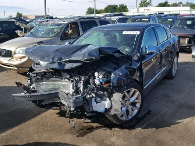 2G1125S38J9152126 - 2018 CHEVROLET IMPALA PRE GRAY photo 2