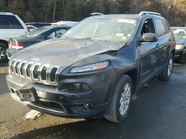 1C4PJMDB8FW541088 - 2015 JEEP CHEROKEE L GRAY photo 2