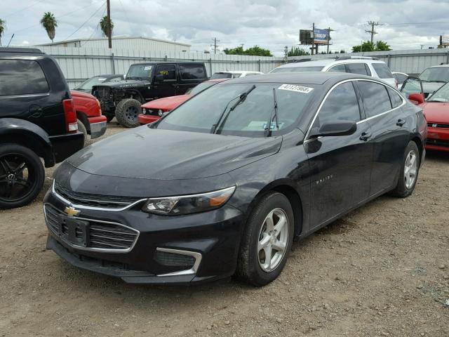 1G1ZB5ST3GF294385 - 2016 CHEVROLET MALIBU LS 黑色 照片 2