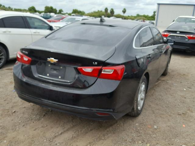 1G1ZB5ST3GF294385 - 2016 CHEVROLET MALIBU LS 黑色 照片 4