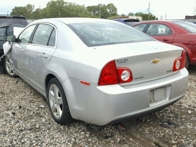 1G1ZA5EU0BF339024 - 2011 CHEVROLET MALIBU LS 银色 照片 3