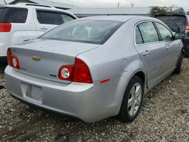 1G1ZA5EU0BF339024 - 2011 CHEVROLET MALIBU LS 银色 照片 4