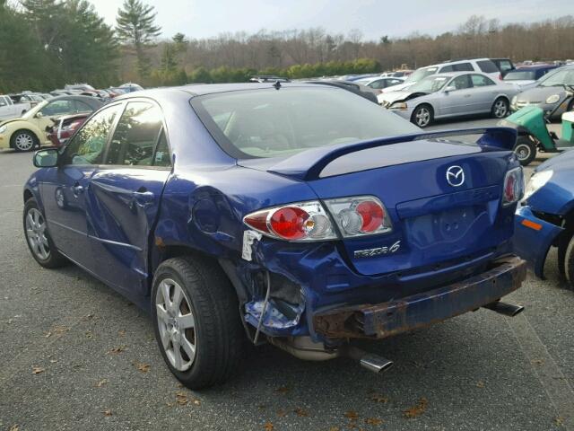 1YVFP80C865M21873 - 2006 MAZDA 6 I BLUE photo 4