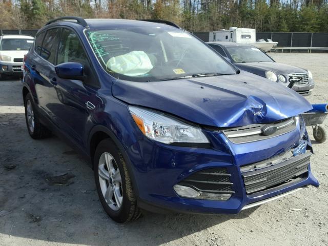 1FMCU9GX5FUA48292 - 2015 FORD ESCAPE SE BLUE photo 1