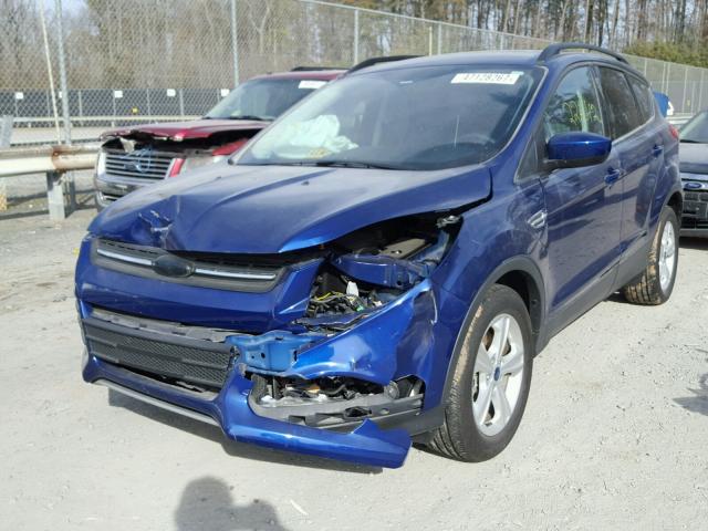 1FMCU9GX5FUA48292 - 2015 FORD ESCAPE SE BLUE photo 2