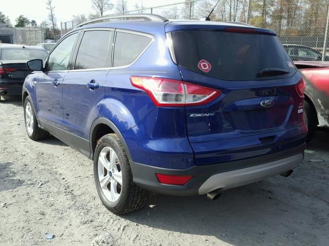 1FMCU9GX5FUA48292 - 2015 FORD ESCAPE SE BLUE photo 3