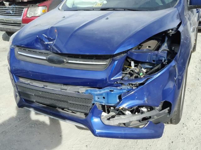 1FMCU9GX5FUA48292 - 2015 FORD ESCAPE SE BLUE photo 9