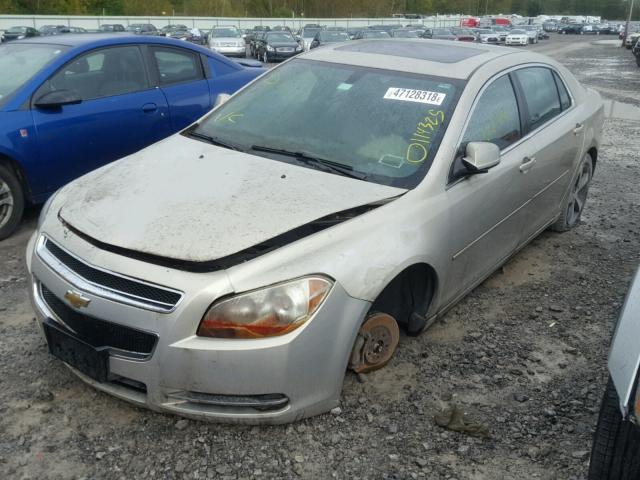 1G1ZC5E17BF109156 - 2011 CHEVROLET MALIBU 1LT 灰色 照片 2