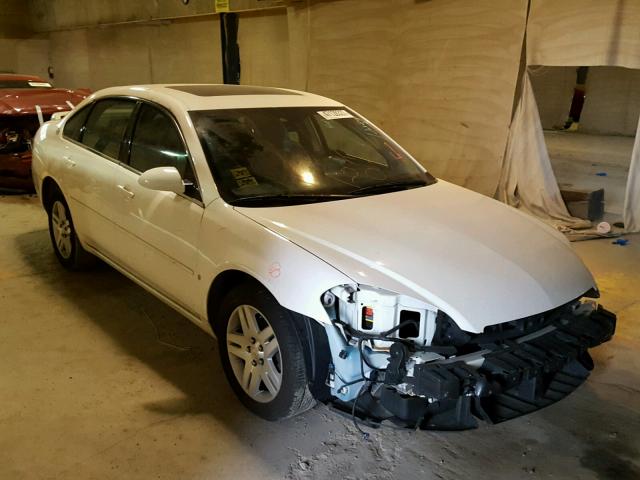 2G1WC581269434519 - 2006 CHEVROLET IMPALA LT WHITE photo 1