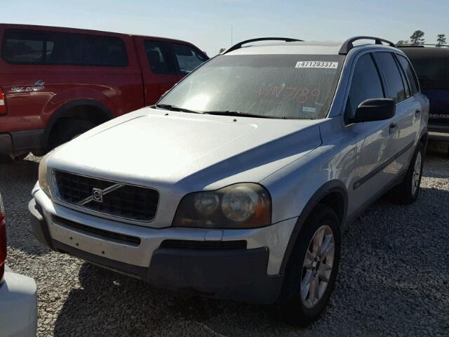 YV1CZ91H731007189 - 2003 VOLVO XC90 T6 SILVER photo 2