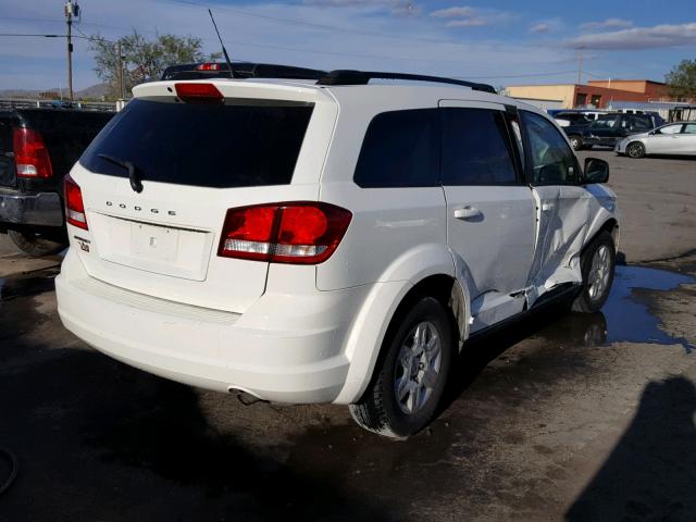 3D4PG4B4BT514310 - 2011 DODGE JOURNEY WHITE photo 4