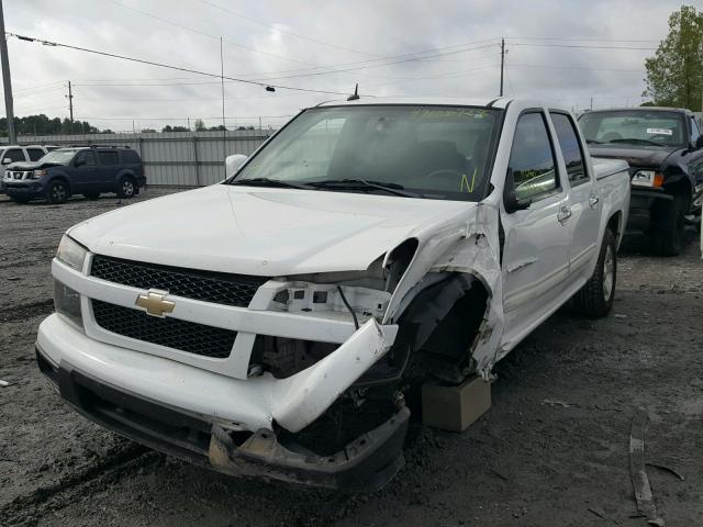 1GCDSCF91C8118812 - 2012 CHEVROLET COLORADO L WHITE photo 2