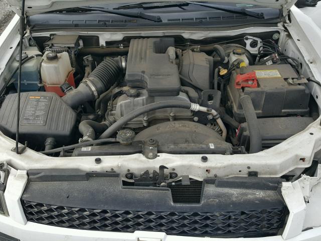 1GCDSCF91C8118812 - 2012 CHEVROLET COLORADO L WHITE photo 7